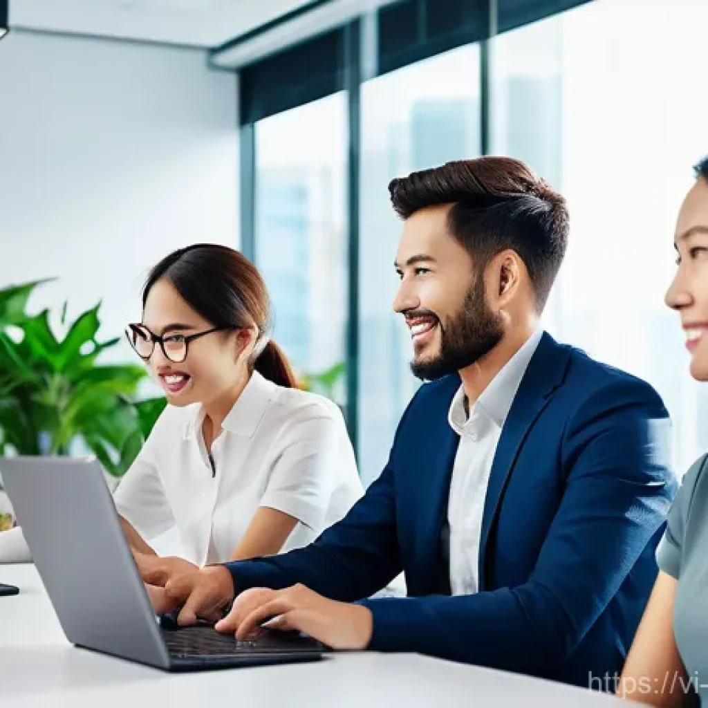 가상 회의에서의 보안 유지 방법 - **Prompt 1: Secure Online Collaboration in a Modern Office**
A diverse group of young profession...