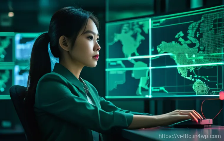 사이버보안 관련 교육 강좌 및 자격증 안내 - Image Prompt 1: Vigilance Against Digital Threats in Vietnam**