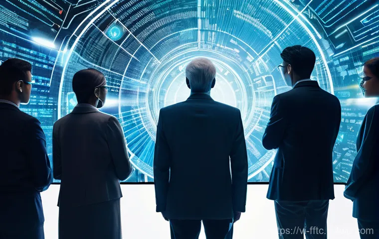 사이버 공격의 피해 사례 및 교훈 - **Prompt:** An abstract, futuristic scene depicting personal digital assets and financial informatio...